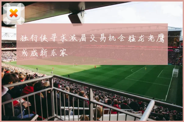 独行侠寻求浓眉交易机会猛龙老鹰或成新东家